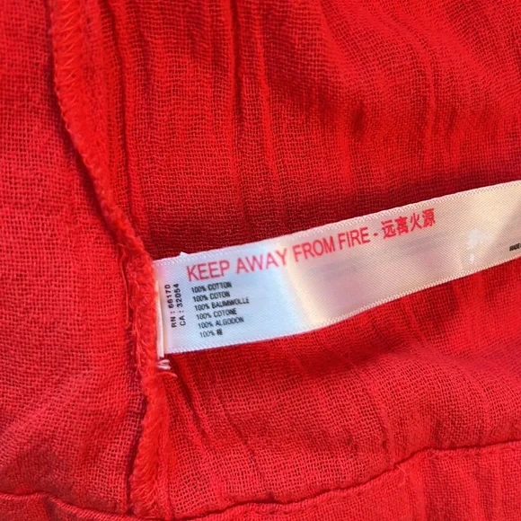 Free People Sunshine Season Midi Dress Red - Picture 15 of 16